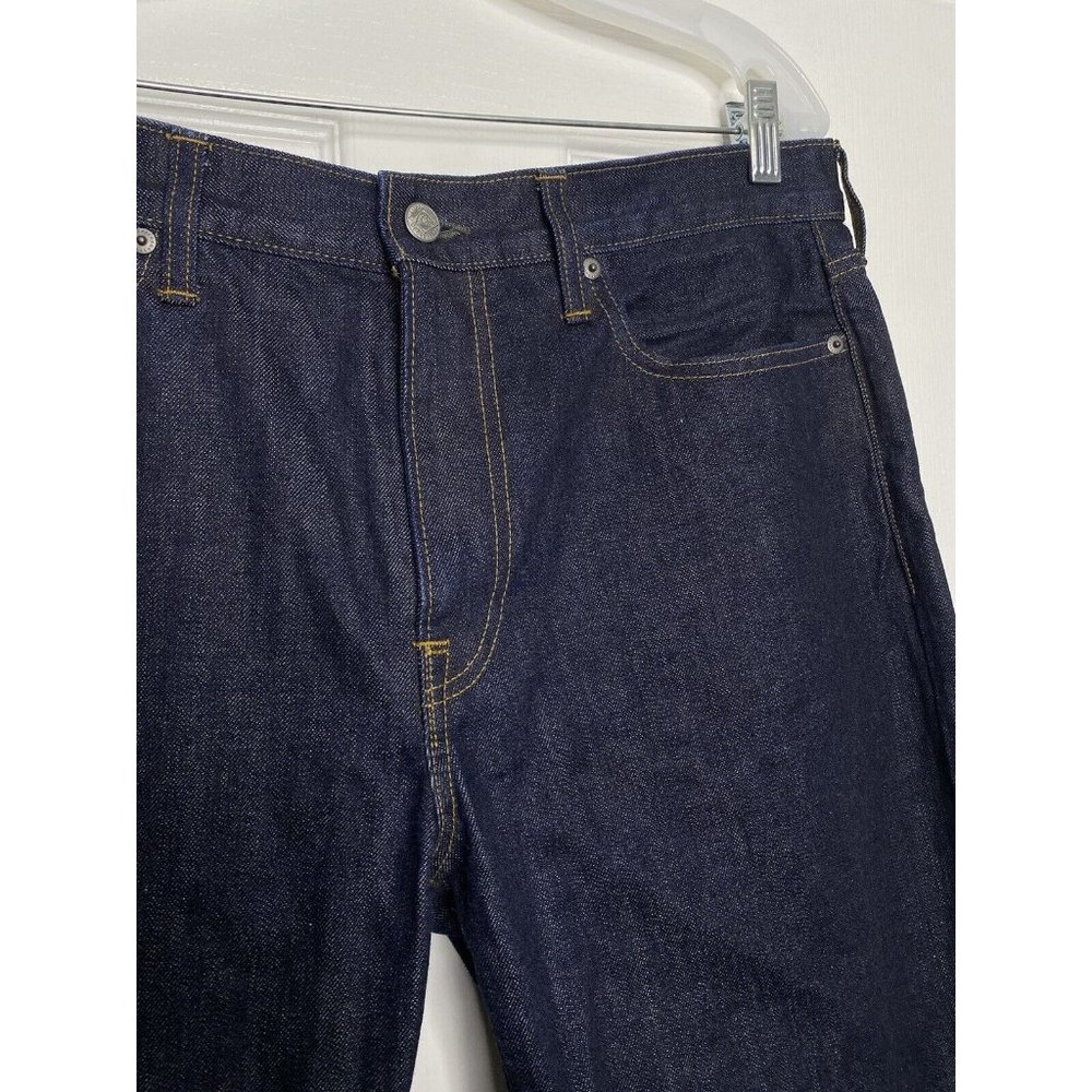 J Crew Mens 1040 Kaihara Japanese Denim Slim Straight Jeans 35x34 Measure 35x33 - Picture 2 of 10